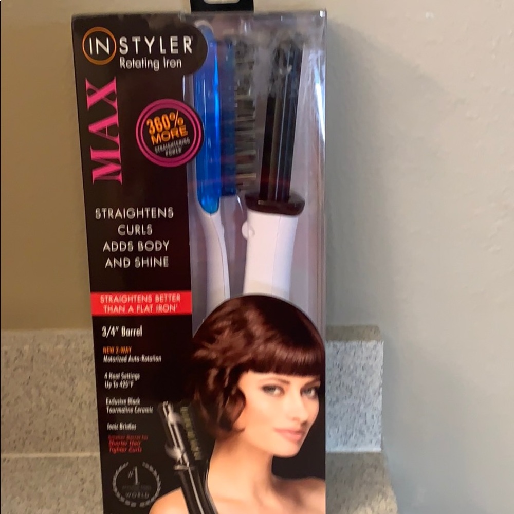 INSTYLER MAX, rotating iron 3/4 barrel. NEW